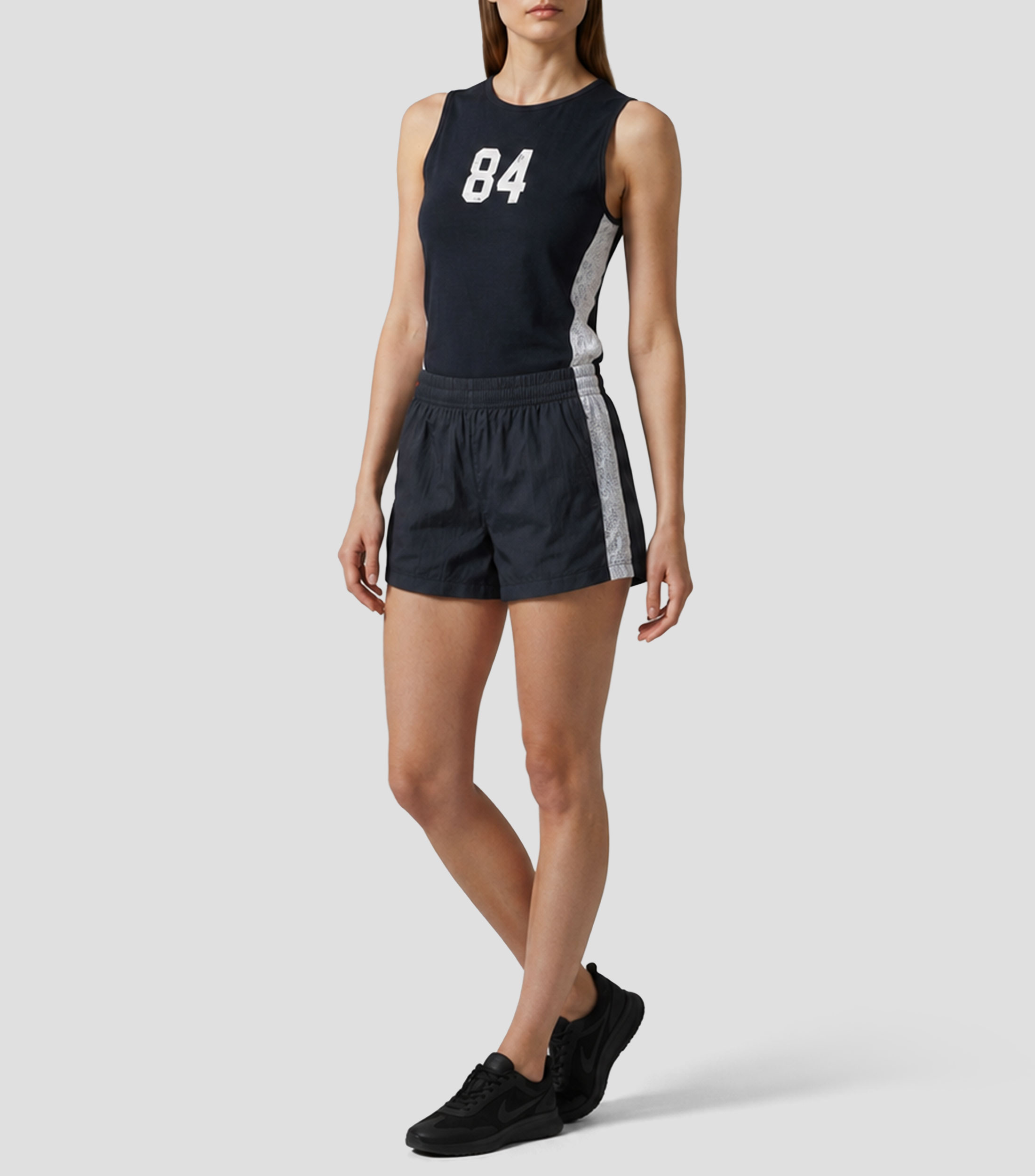 Blusa fantasía sin mangas Mujer